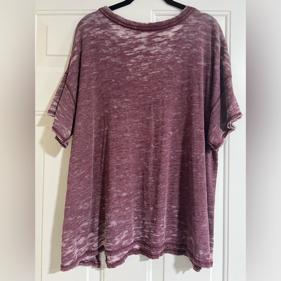 Free People V Neck Shirt - Picture 3 of 4